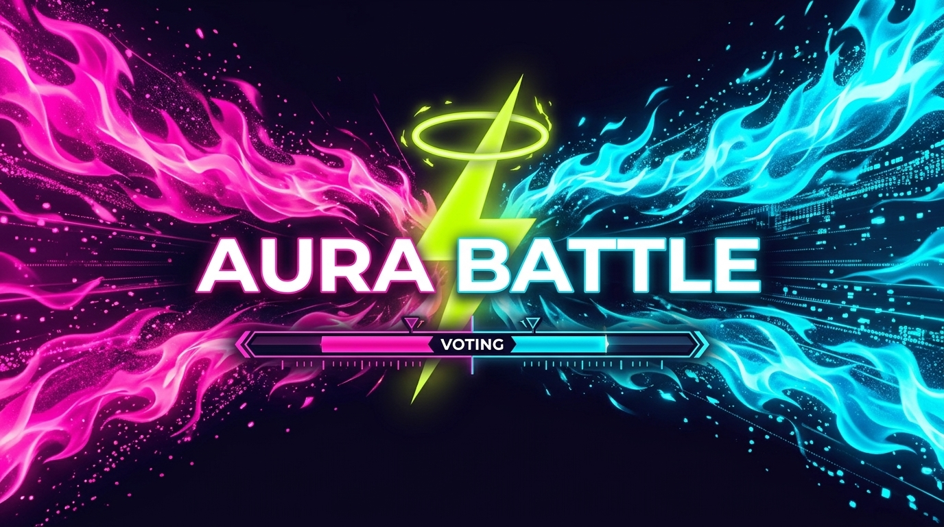 Identidad visual de Aura Battle